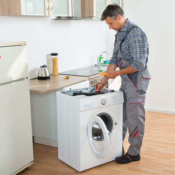 can you walk me through the steps of troubleshooting my washer issue in Campus IL